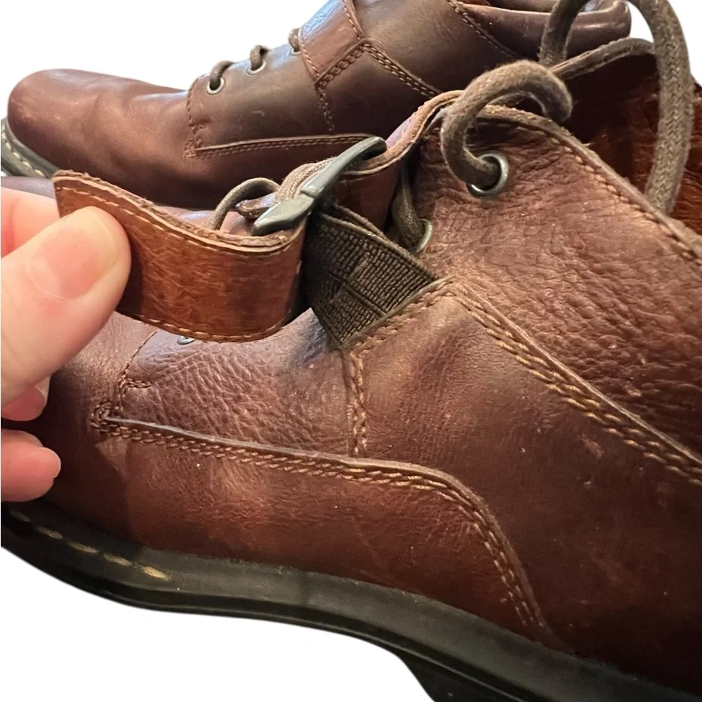 Chukka Boots Men's‎ 9.5 Reddish Brown Leather Johnston Murphy Lace Up Strap